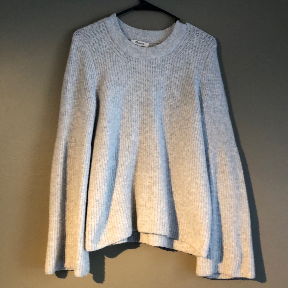 Madewell balloon sleeve sweater